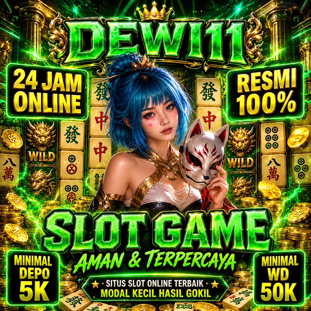 DEWI11 membahas ragam permainan virtual berhadiah yang ramai di kalangan dewasa